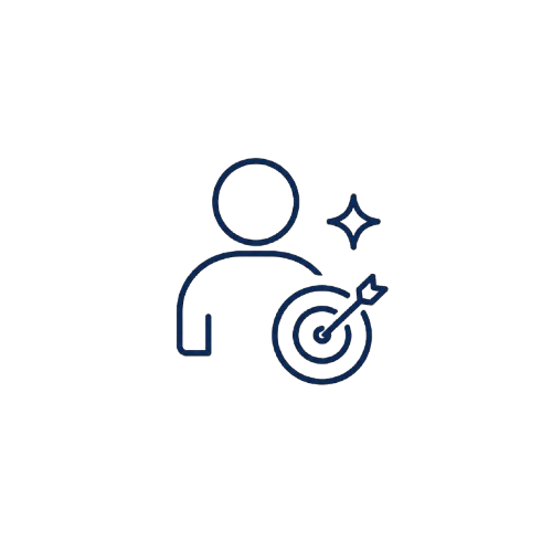 Illustration of a student reviewing a career assessment report with a counsellor
